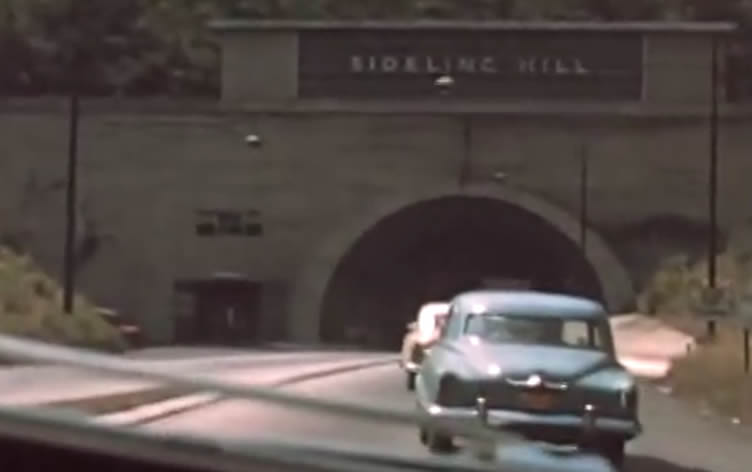 Sideling Hill Tunnel in 1953
